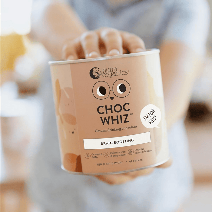 Nutra Organics Choc Whiz Organic Chocolate Drink 250g - Hello Charlie