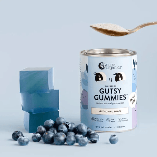 Nutra Organics Gutsy Kids Gummies Blueberry 150g - Hello Charlie