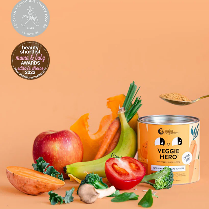 Nutra Organics Veggie Hero Nutritional Supplement Powder 125g-Hello-Charlie