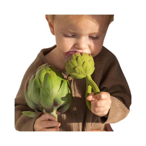 Oli & Carol Baby Rattle Toy - Artichoke - Hello Charlie