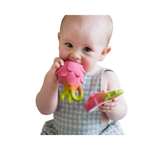 Oli & Carol Natural Rubber Teether - Fucsia the Dragonfruit-Hello-Charlie