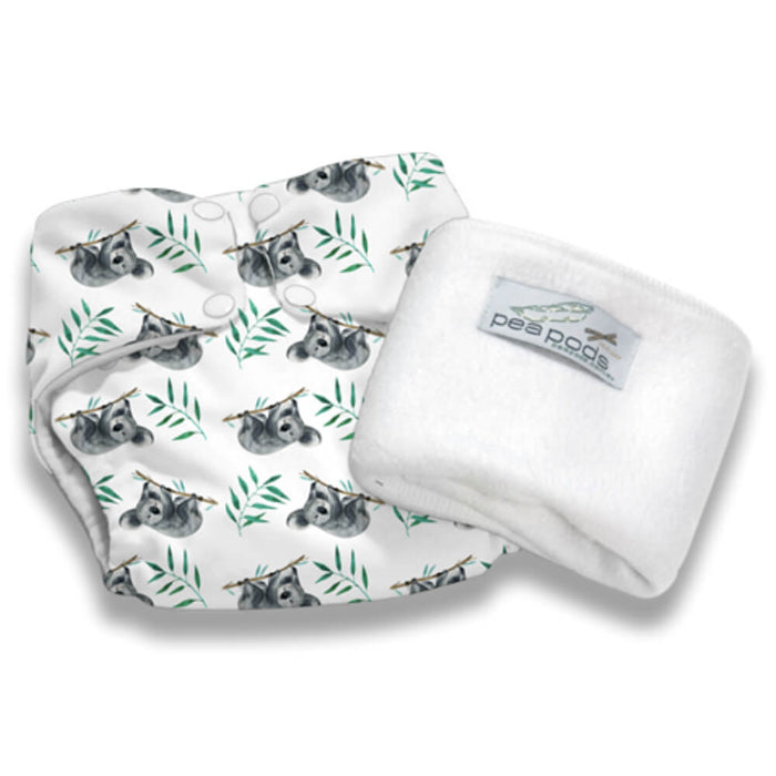 Pea Pods One Size Nappies-Sleepy Koala-Hello-Charlie