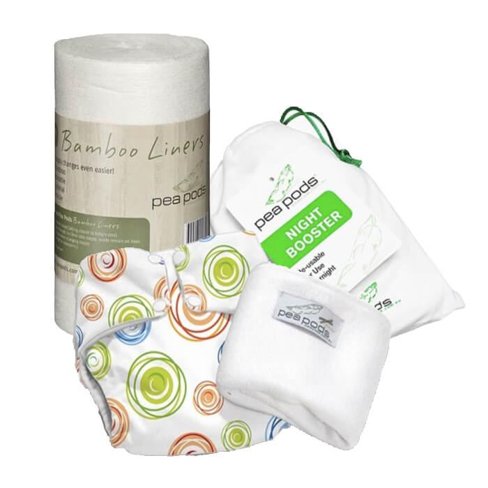 Pea Pods One Size Nappy Trial Pack - Hello Charlie