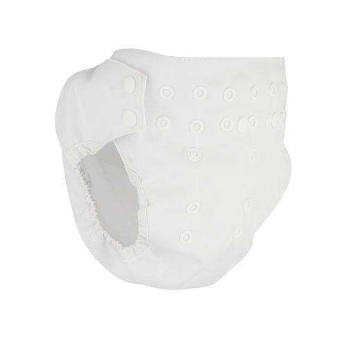 Pea Pods Pilchers - Waterproof Nappy Cover-White-Hello-Charlie