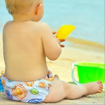 Pea Pods Reusable Swim Nappies-Pea Pods-Aqua-Small-Hello Charlie