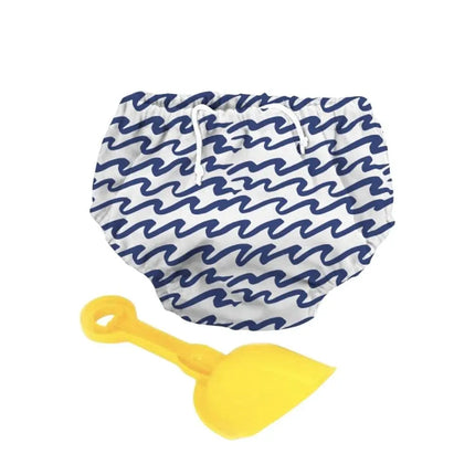 Pea Pods Reusable Swim Nappies-Pea Pods-Blue Waves-Small-Hello Charlie