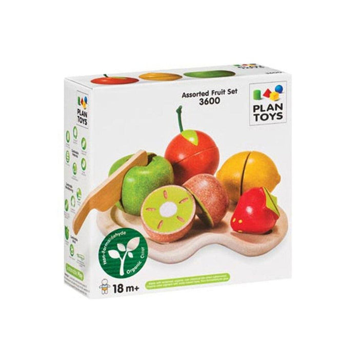 Plan Toys Assorted Wooden Fruit Set - Hello Charlie