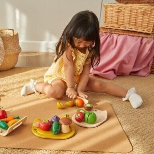 Plan Toys Assorted Wooden Fruit Set - Hello Charlie