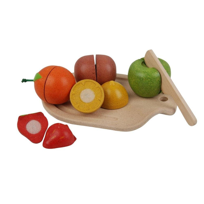 Plan Toys Assorted Wooden Fruit Set - Hello Charlie