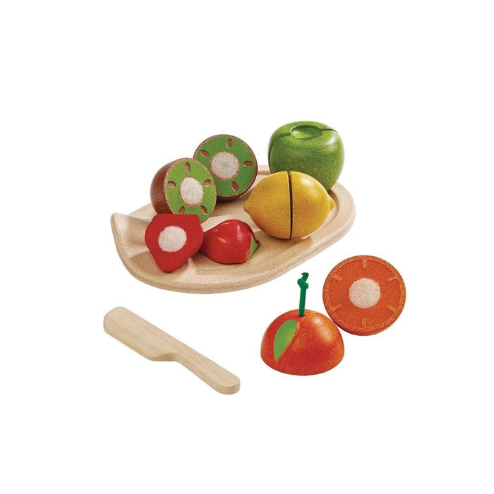 Plan Toys Assorted Wooden Fruit Set - Hello Charlie