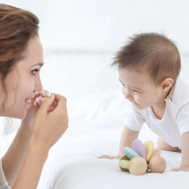 Plan Toys Baby Car - Pastel-Plan Toys-Hello Charlie