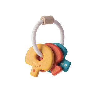 Plan Toys Baby Key Rattle--Hello-Charlie