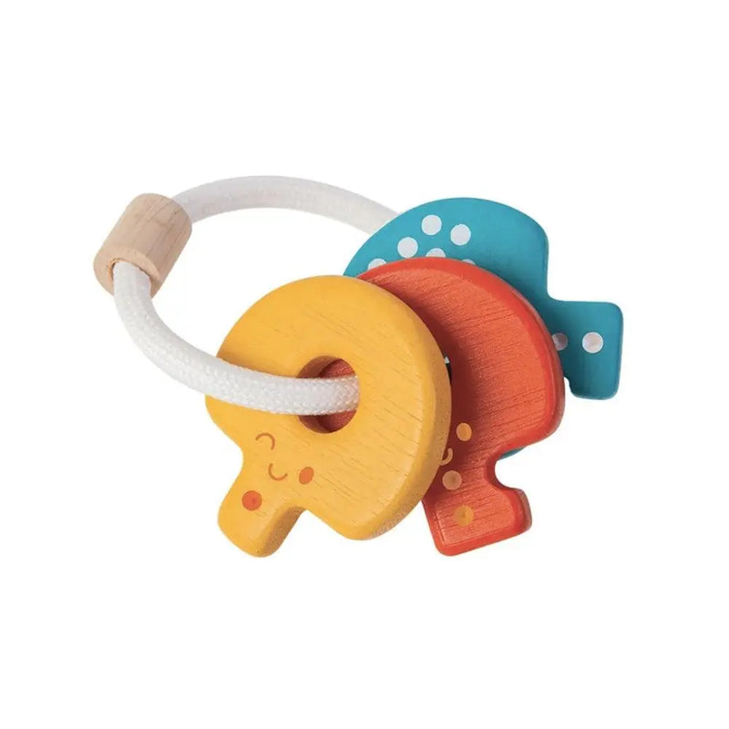 Plan Toys Baby Key Rattle-Plan Toys-Hello Charlie
