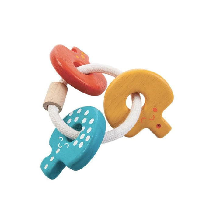 Plan Toys Baby Key Rattle - Hello Charlie