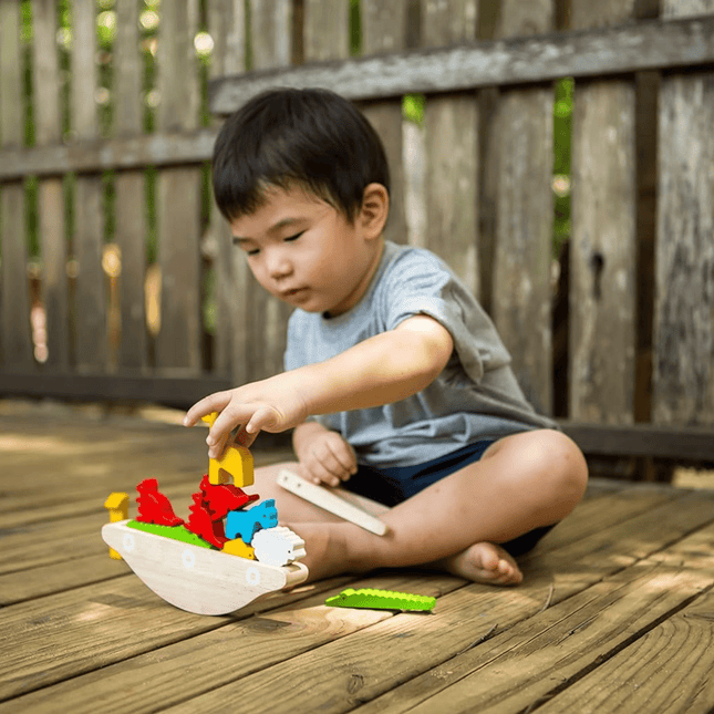 Plan Toys Balancing Boat-Plan Toys-Hello Charlie