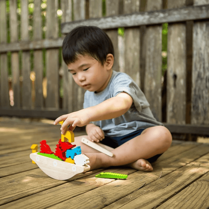 Plan Toys Balancing Boat - Hello Charlie