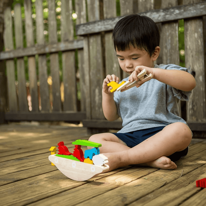 Plan Toys Balancing Boat - Hello Charlie