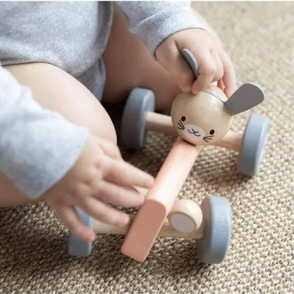 Plan Toys Bunny Racing Car-Plan Toys-Hello Charlie