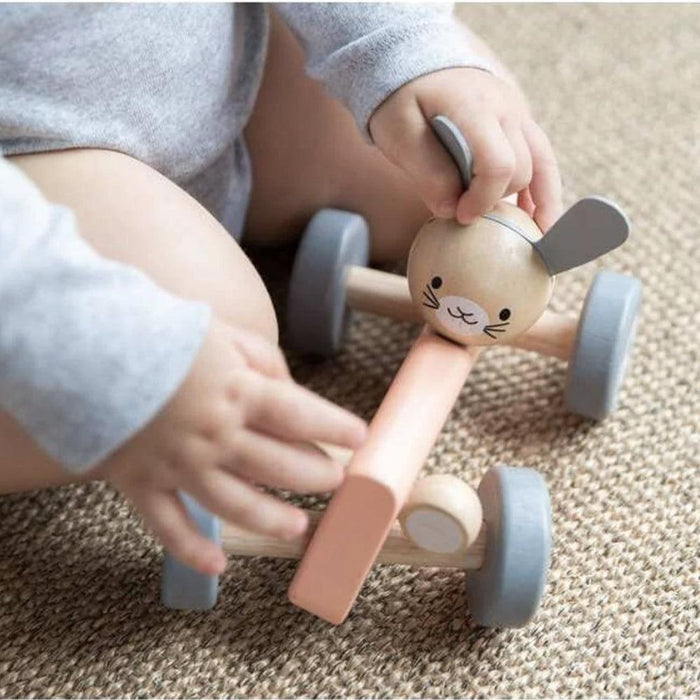 Plan Toys Bunny Racing Car - Hello Charlie