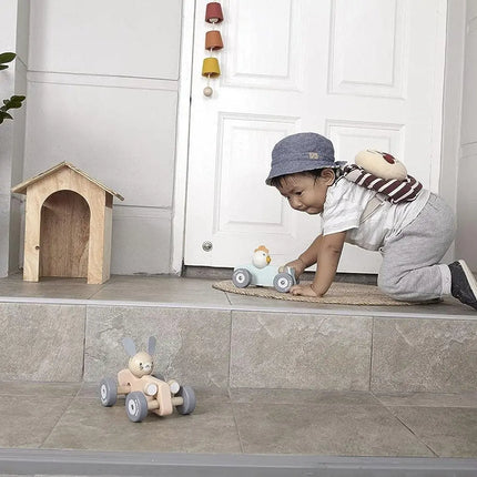 Plan Toys Bunny Racing Car-Plan Toys-Hello Charlie