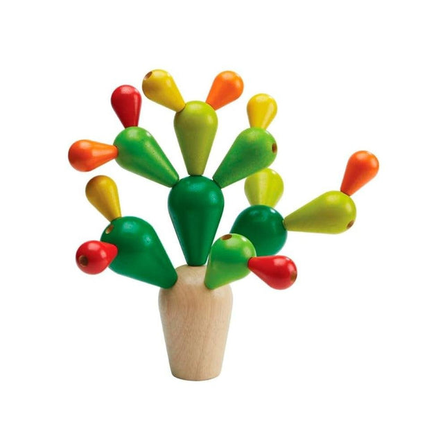 Plan Toys Cactus Wooden Balancing Blocks-Plan Toys-Hello Charlie