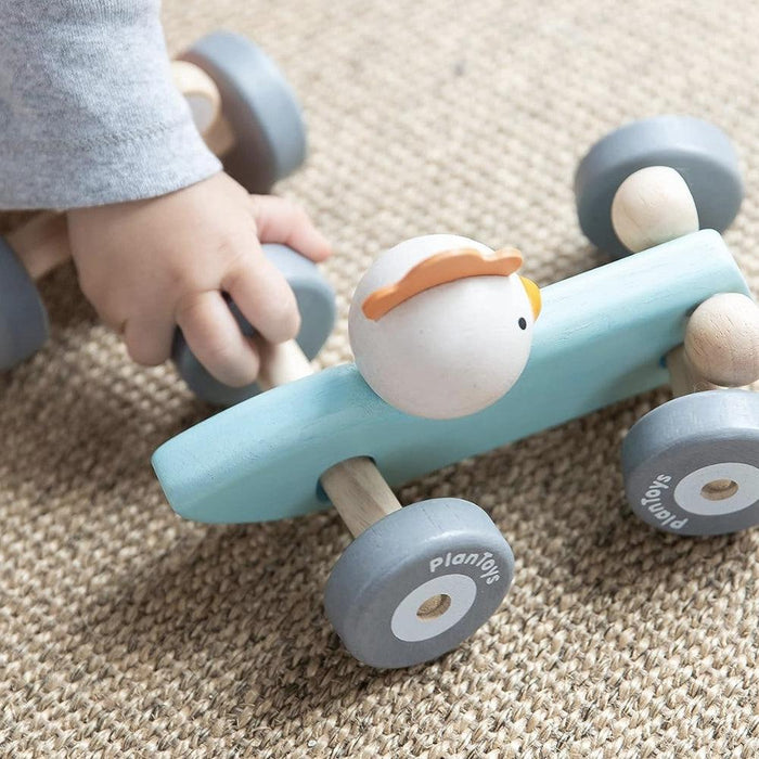 Plan Toys Chicken Racing Car - Hello Charlie