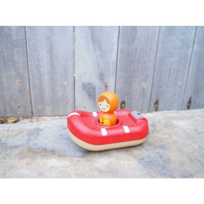 Plan Toys Coast Guard Boat - Hello Charlie