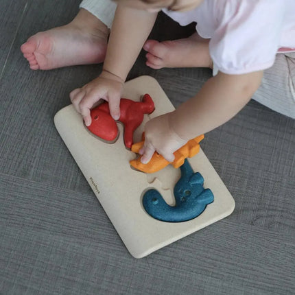 Plan Toys Dinosaur Puzzle-Plan Toys-Hello Charlie