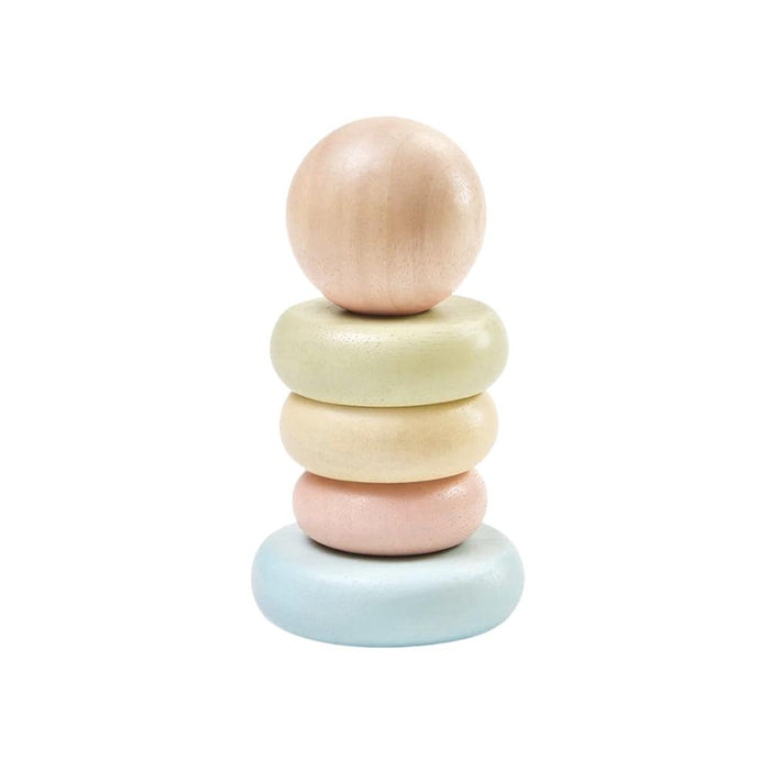 Plan Toys First Stacking Ring - Pastel - Hello Charlie