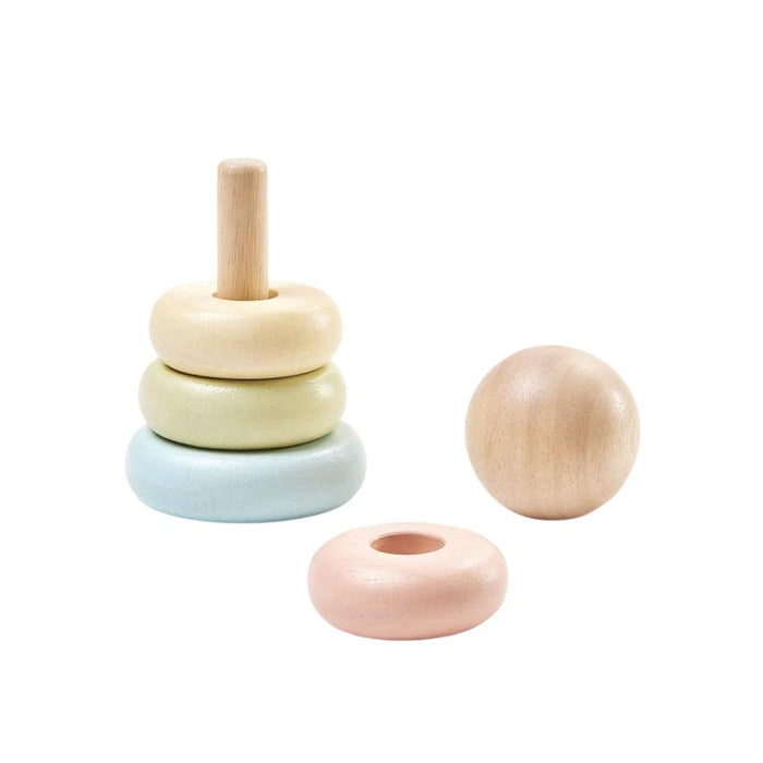 Plan Toys First Stacking Ring - Pastel - Hello Charlie