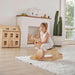 Plan Toys Palomino Wooden Rocking Horse - Modern Rustic - Hello Charlie