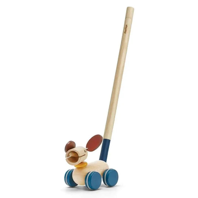 Plan Toys Push & Pull Along Toy - Puppy-Plan Toys-Hello Charlie
