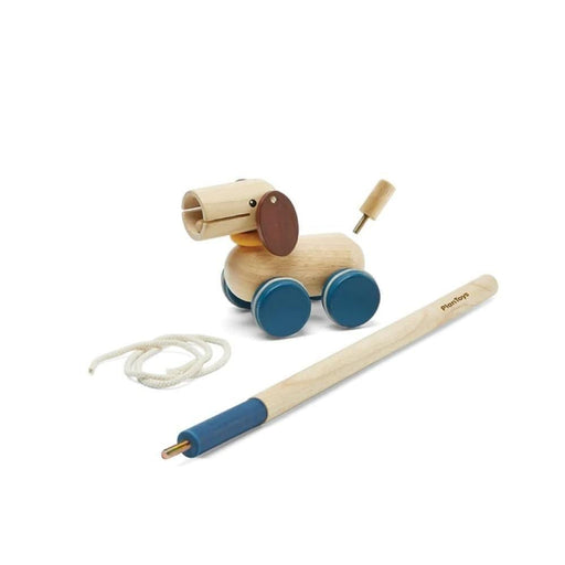 Plan Toys Push & Pull Along Toy - Puppy - Hello Charlie