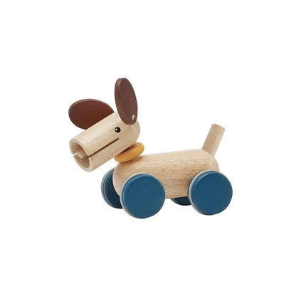 Plan Toys Push & Pull Along Toy - Puppy-Plan Toys-Hello Charlie