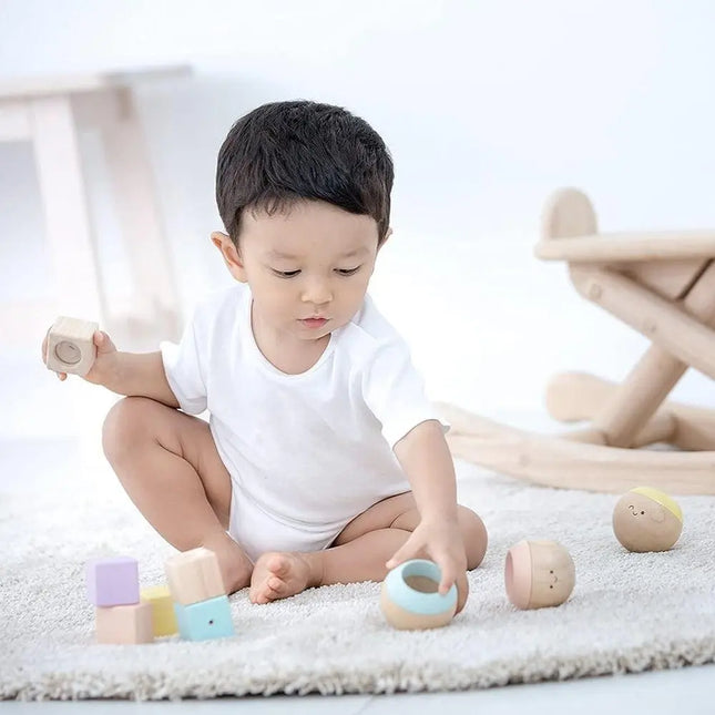 Plan Toys Sensory Tumbling Faces-Plan Toys-Hello Charlie