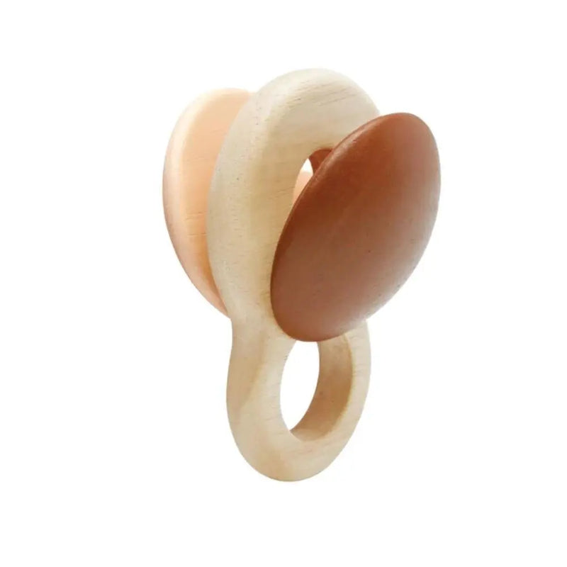 Plan Toys Shake N Clap Wooden Baby Rattle-Plan Toys-Hello Charlie