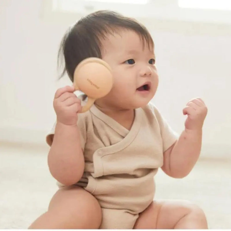 Plan Toys Shake N Clap Wooden Baby Rattle-Plan Toys-Hello Charlie