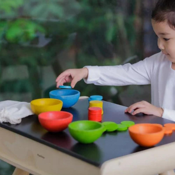 Plan Toys Sort and Count Cups - Hello Charlie