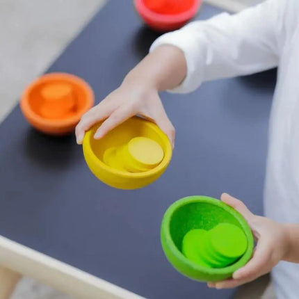 Plan Toys Sort and Count Cups-Plan Toys-Hello Charlie
