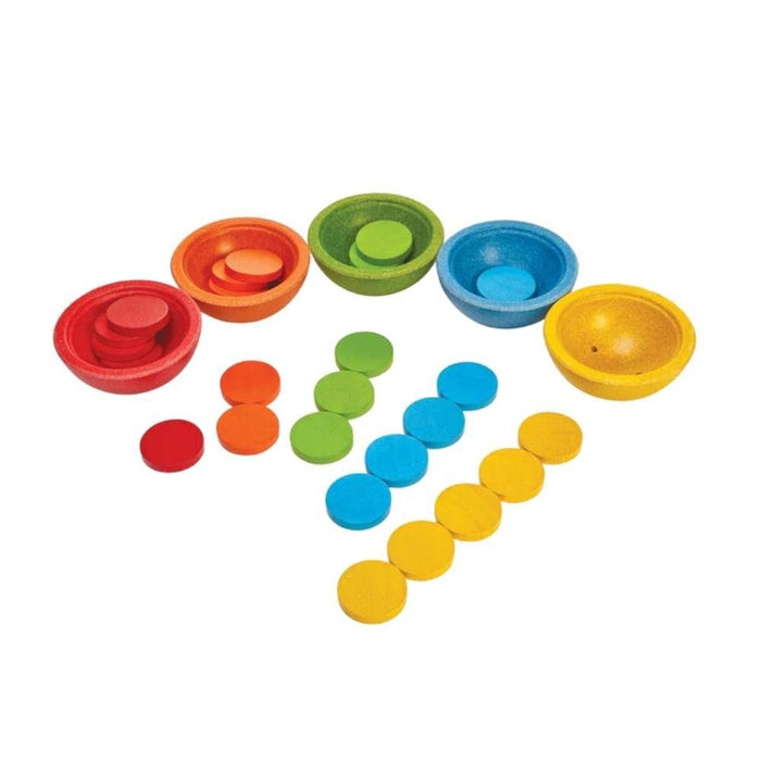 Plan Toys Sort and Count Cups - Hello Charlie