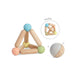 Plan Toys Triangle Clutching Toy & Rattle - Pastel - Hello Charlie