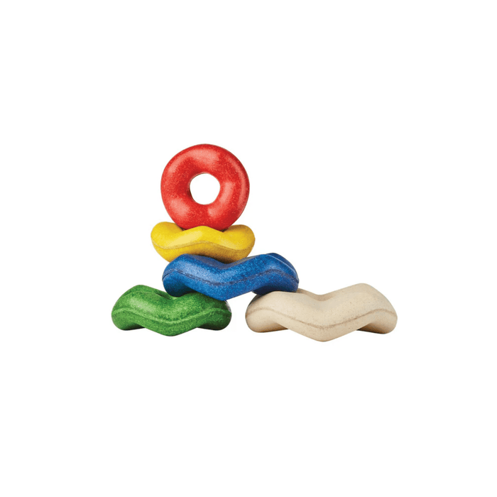 Plan Toys Wave Wooden Stacking Toy-Hello-Charlie