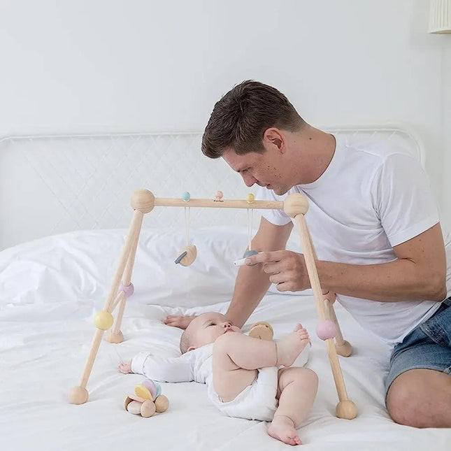 Plan Toys Wooden Baby Play Gym-Plan Toys-Hello Charlie
