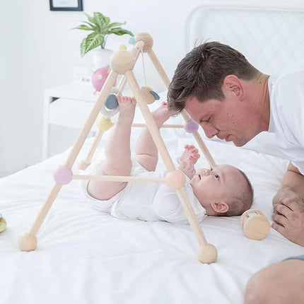 Plan Toys Wooden Baby Play Gym-Plan Toys-Hello Charlie