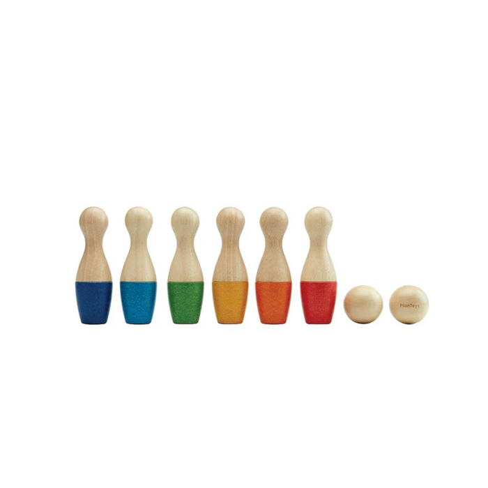 Plan Toys Wooden Bowling Set-Hello-Charlie