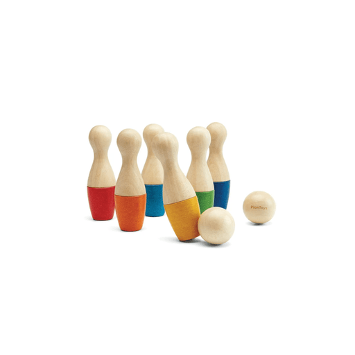 Plan Toys Wooden Bowling Set - Hello Charlie