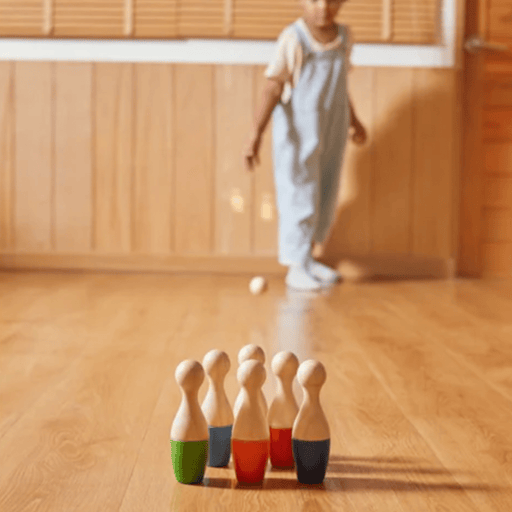 Plan Toys Wooden Bowling Set - Hello Charlie