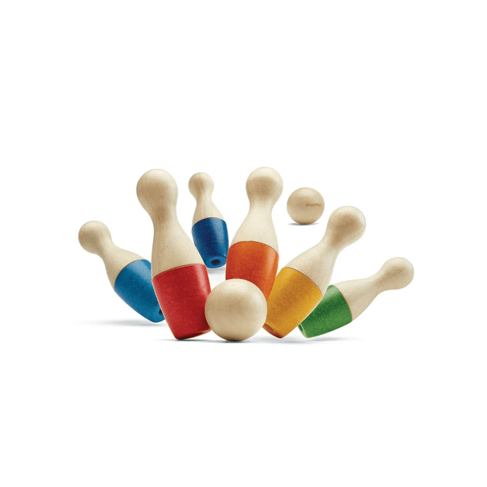 Plan Toys Wooden Bowling Set-Hello-Charlie