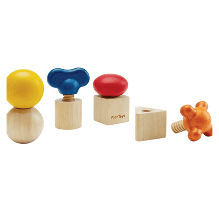 Plan Toys Wooden Nuts and Bolts-Plan Toys-Hello Charlie