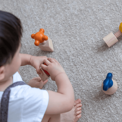 Plan Toys Wooden Nuts and Bolts-Plan Toys-Hello Charlie
